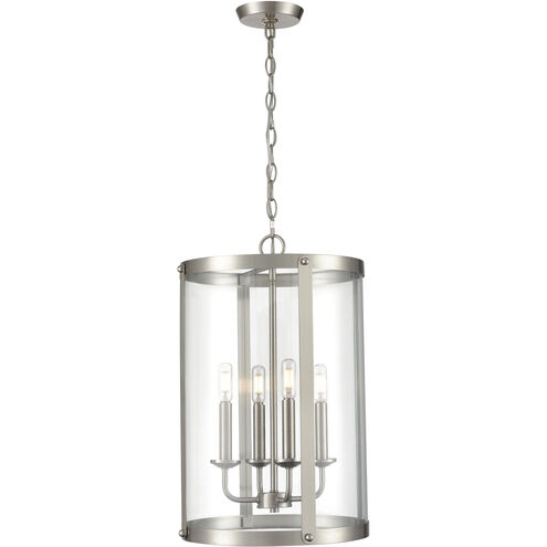 Aydenn 4 Light 15.75 inch Brushed Nickel Indoor Pendant Ceiling Light